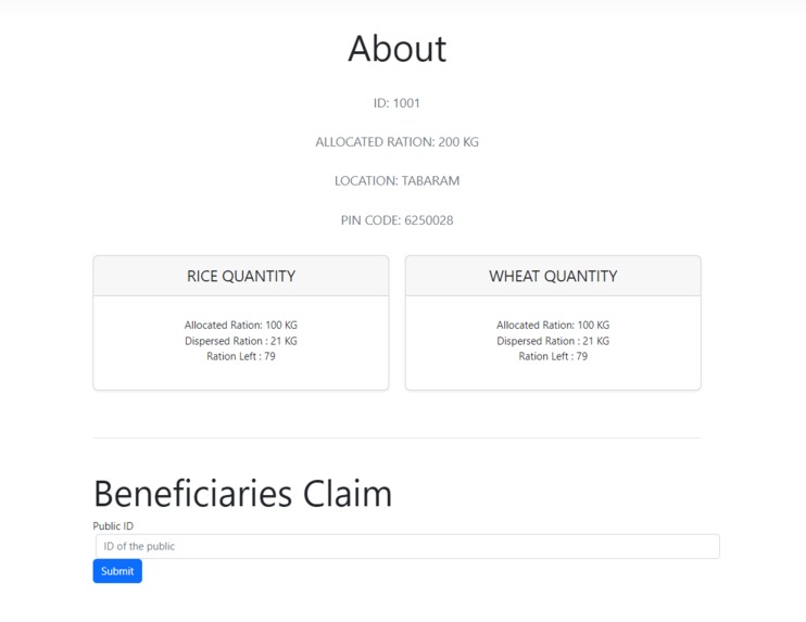 Project PDS – screenshot 1
