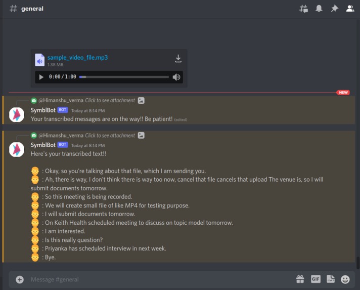 Free-transcriber – screenshot 2