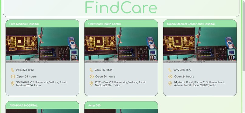 FindCare – screenshot 1