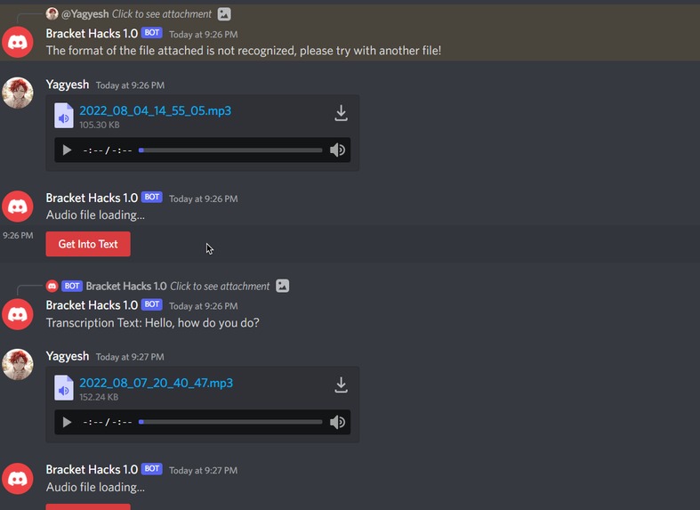 Agent BracketHacks1.0  – screenshot 1