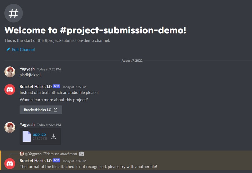 Agent BracketHacks1.0  – screenshot 2