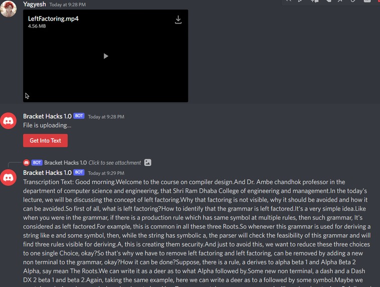 Agent BracketHacks1.0  – screenshot 3
