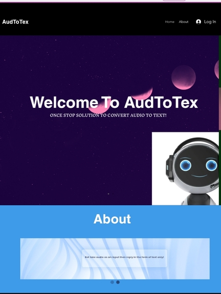 AudToTex – screenshot 1