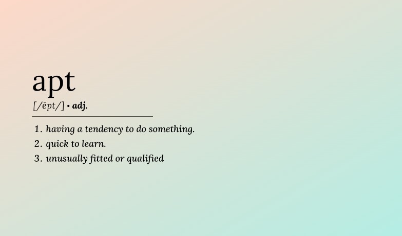 Apt – screenshot 2