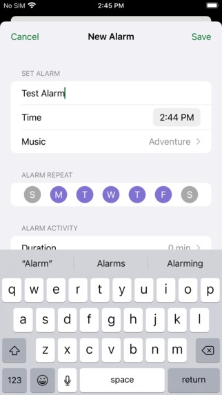Smart Alarm – screenshot 4