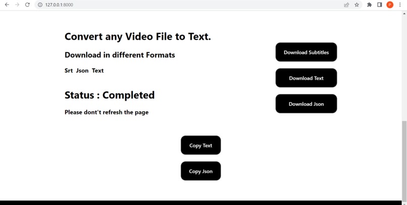 Transcript – screenshot 2
