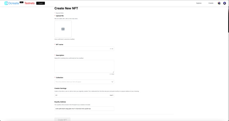DCreate  – screenshot 2