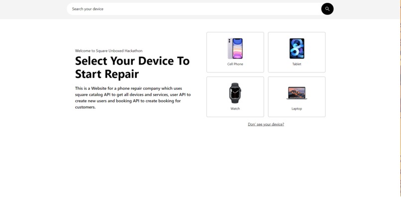 SqurePoweredShop – screenshot 1