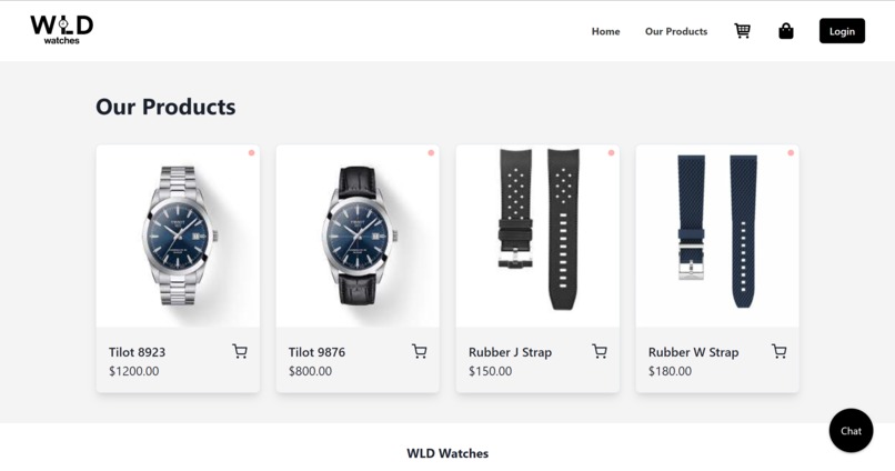 WLD Watches – screenshot 2