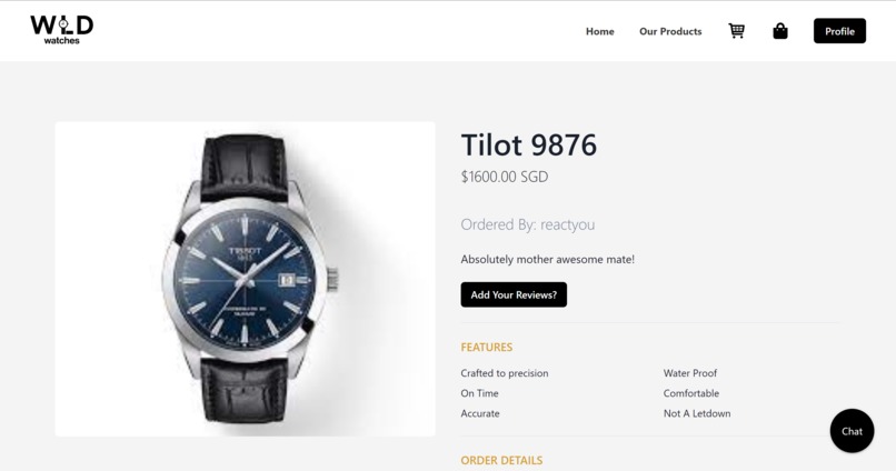 WLD Watches – screenshot 8