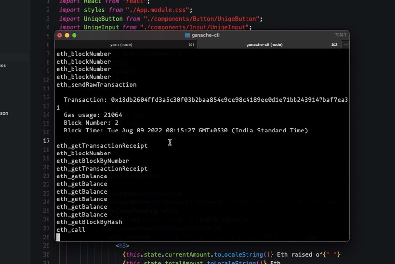 ETH vib – screenshot 1