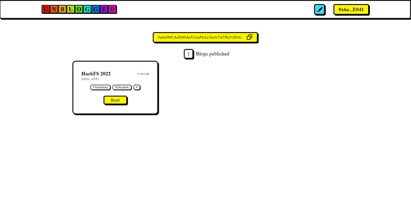 Unblogged – screenshot 3