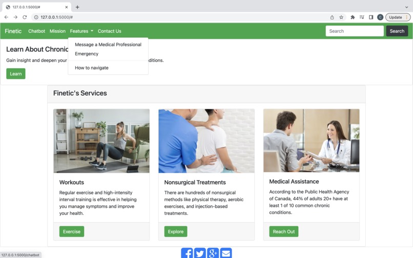 Finetic – screenshot 1