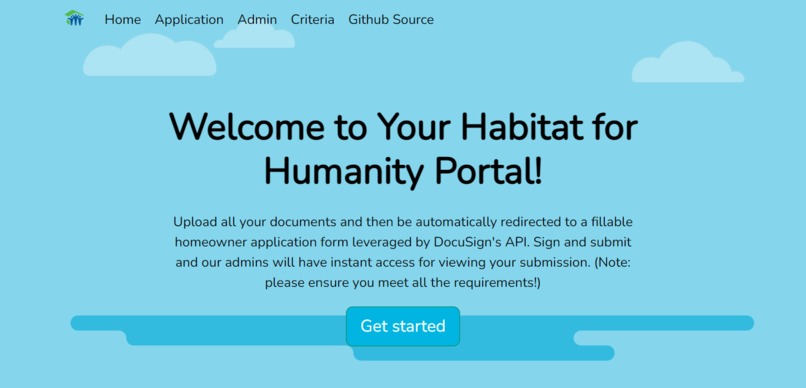 Habitat-Portal – screenshot 1