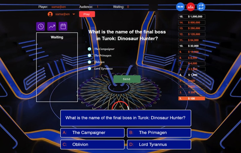 Who wants to be a millionaire – screenshot 3