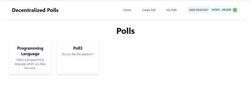Poll3 – screenshot 1