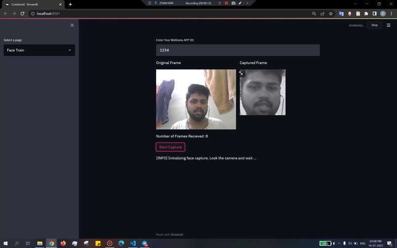 Employee-Wellness-Monitor-App – screenshot 1