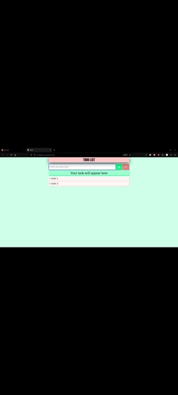 Website  – screenshot 1