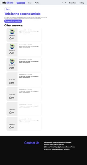 InfoShare – screenshot 5