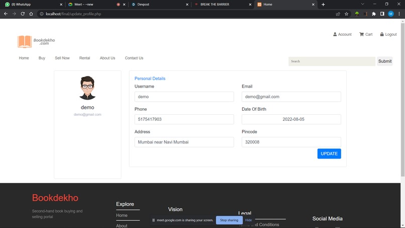 Online Second-hand buying and selling Portal – screenshot 2