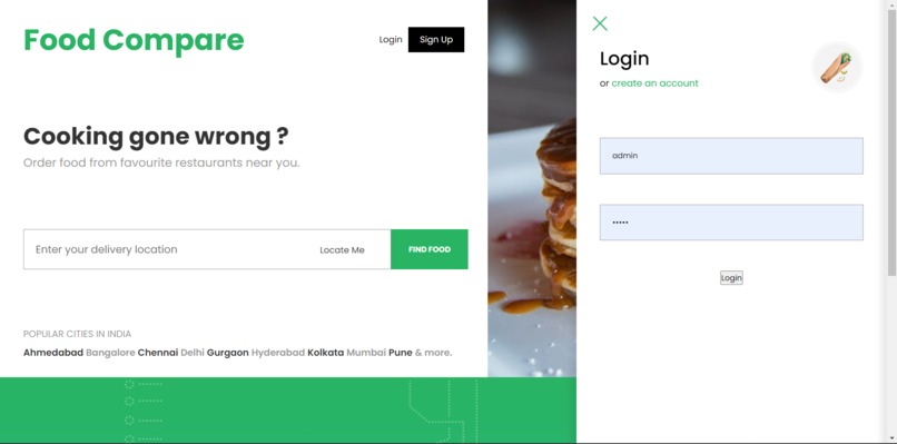 Food Compare – screenshot 2