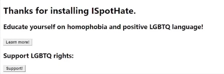 iSpotHate – screenshot 4