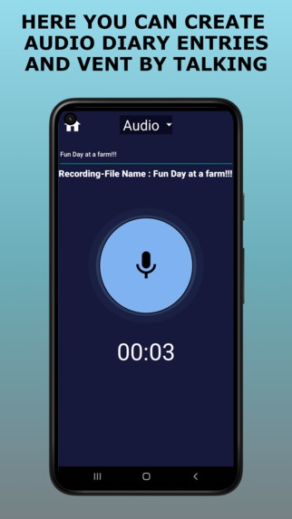Android Diary App – screenshot 5