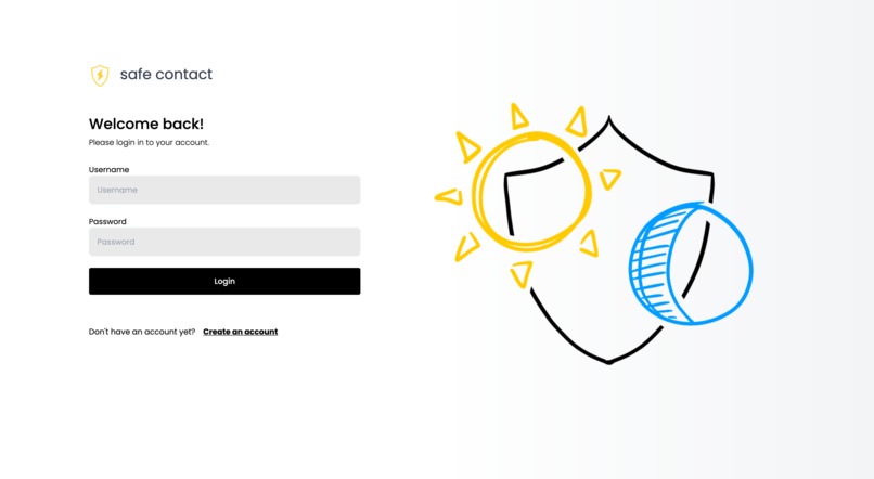 Safe Contact – screenshot 1