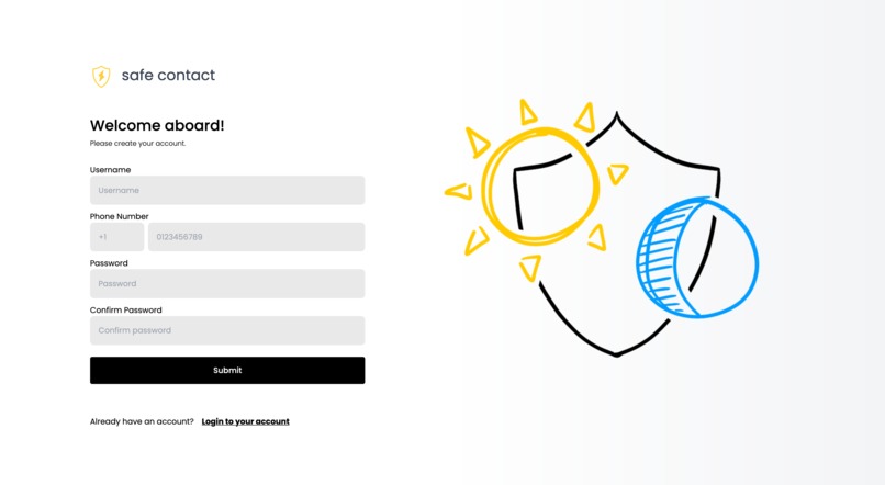 Safe Contact – screenshot 2