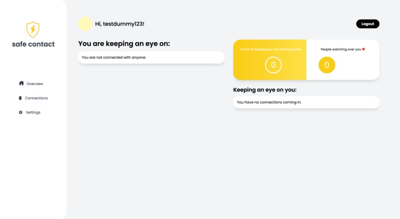 Safe Contact – screenshot 4