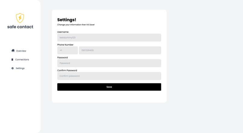 Safe Contact – screenshot 6