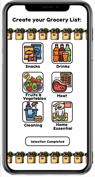 Grocery List Generator – screenshot 3