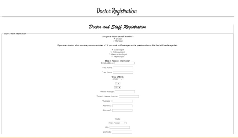 ONLINE ORGAN DONATION – screenshot 4