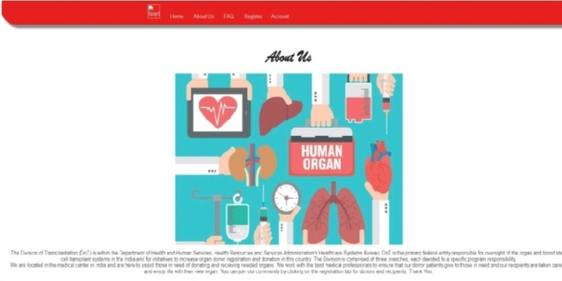ONLINE ORGAN DONATION – screenshot 5