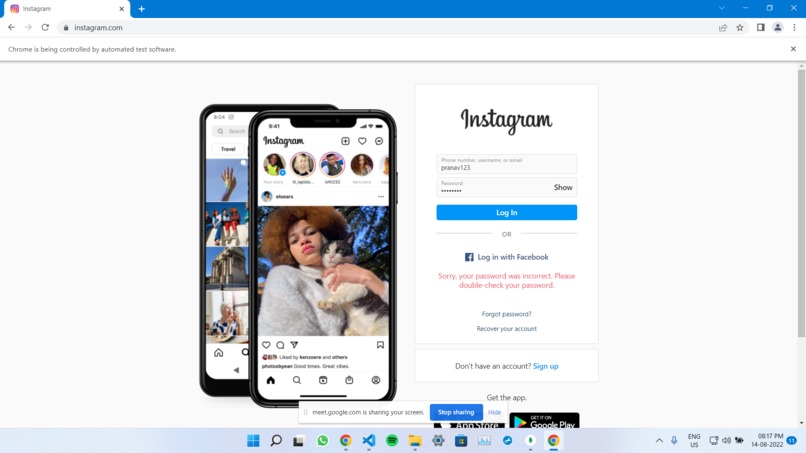 Websites Login Automator with Password Manager – screenshot 4
