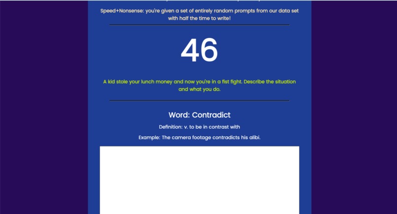 Speedy Stories – screenshot 2