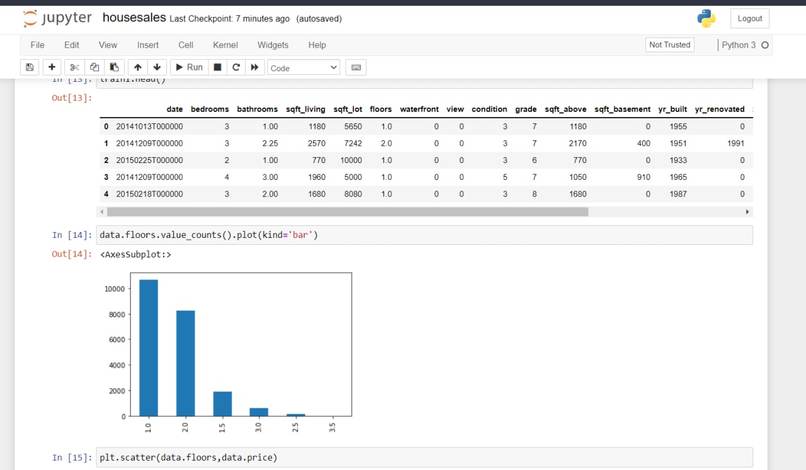 house price prediction – screenshot 3