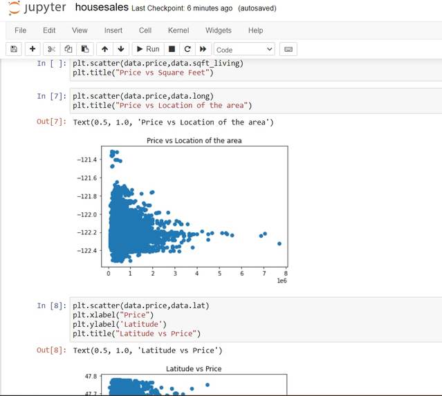 house price prediction – screenshot 7