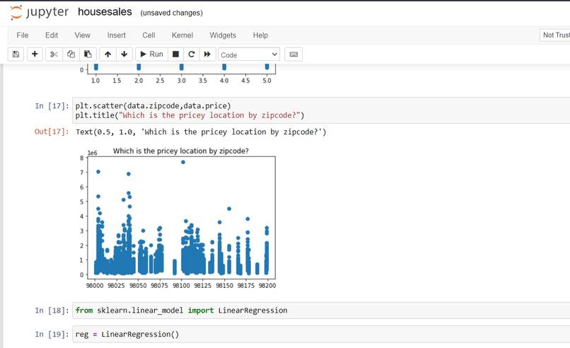 house price prediction – screenshot 8