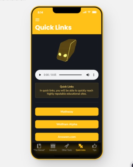 TUTR – screenshot 2