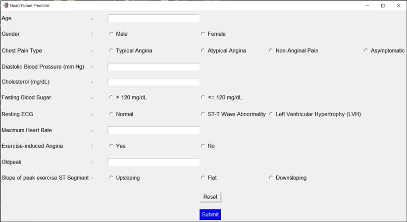 Heart Failure Predictor – screenshot 2