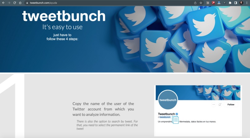 Tweetbunch - twitter data made super simple and cheap. – screenshot 7