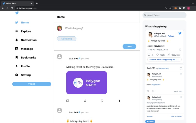  Decentralize Twitter – screenshot 1