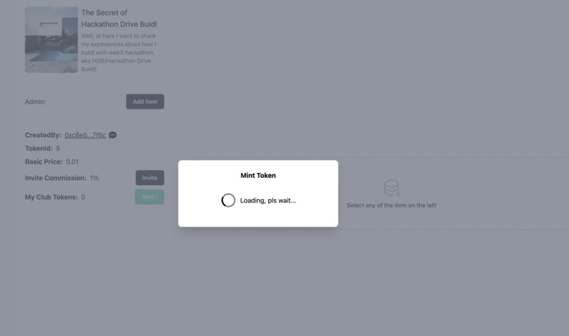 Web3 Secret Club on IPFS – screenshot 6