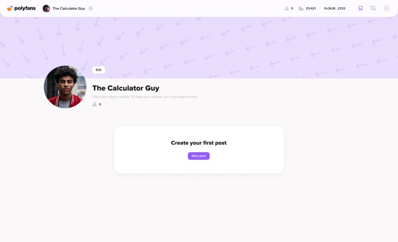Polyfans – screenshot 2