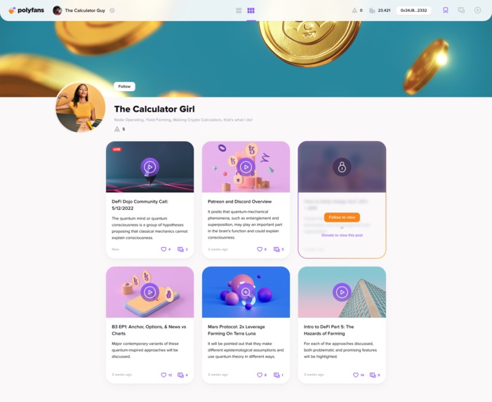 Polyfans – screenshot 5