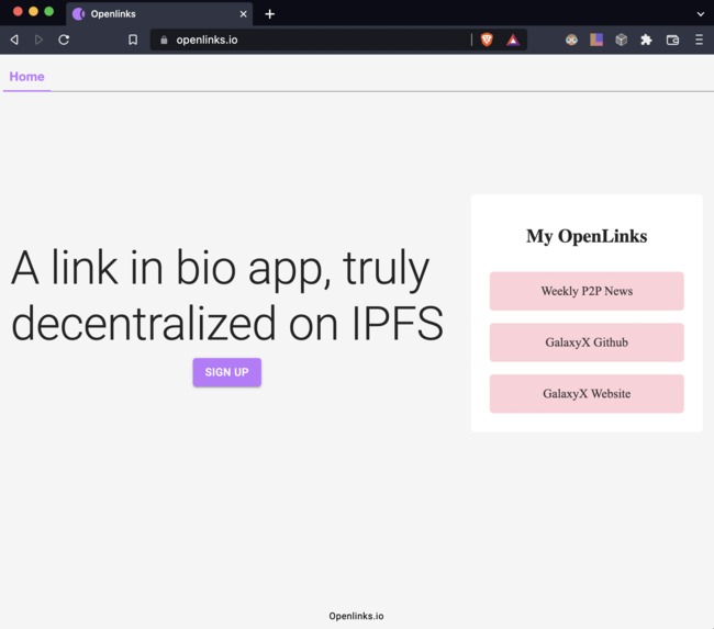 Openlinks – screenshot 4