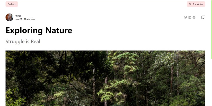 DeBlog – screenshot 4