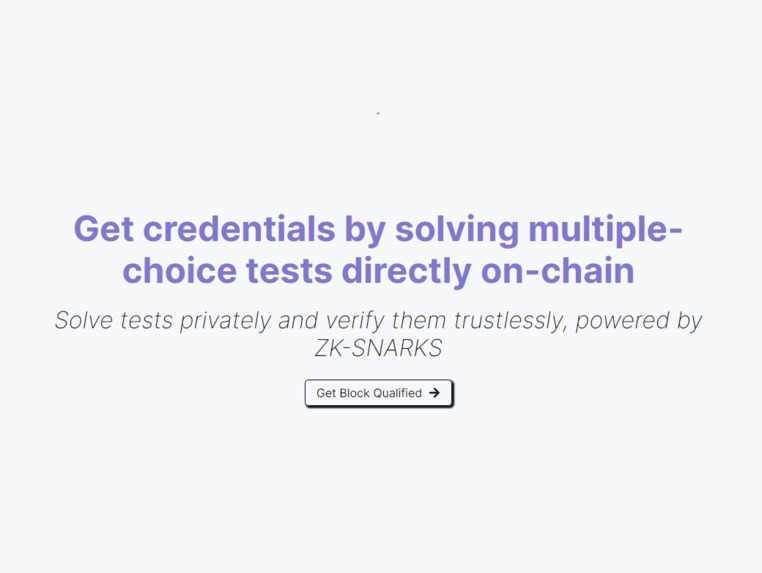 Block Qualified – screenshot 1