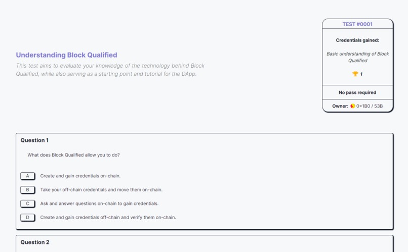 Block Qualified – screenshot 2